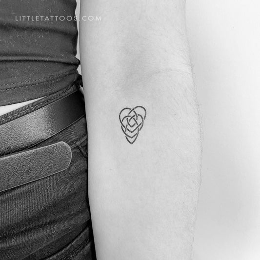Tatuaje temporal del símbolo celta de la maternidad (juego de 3)