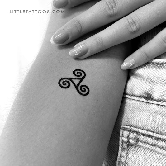 Tatuaje temporal Trisquel - Juego de 3