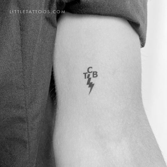 TCB Band Temporary Tattoo - Set of 3