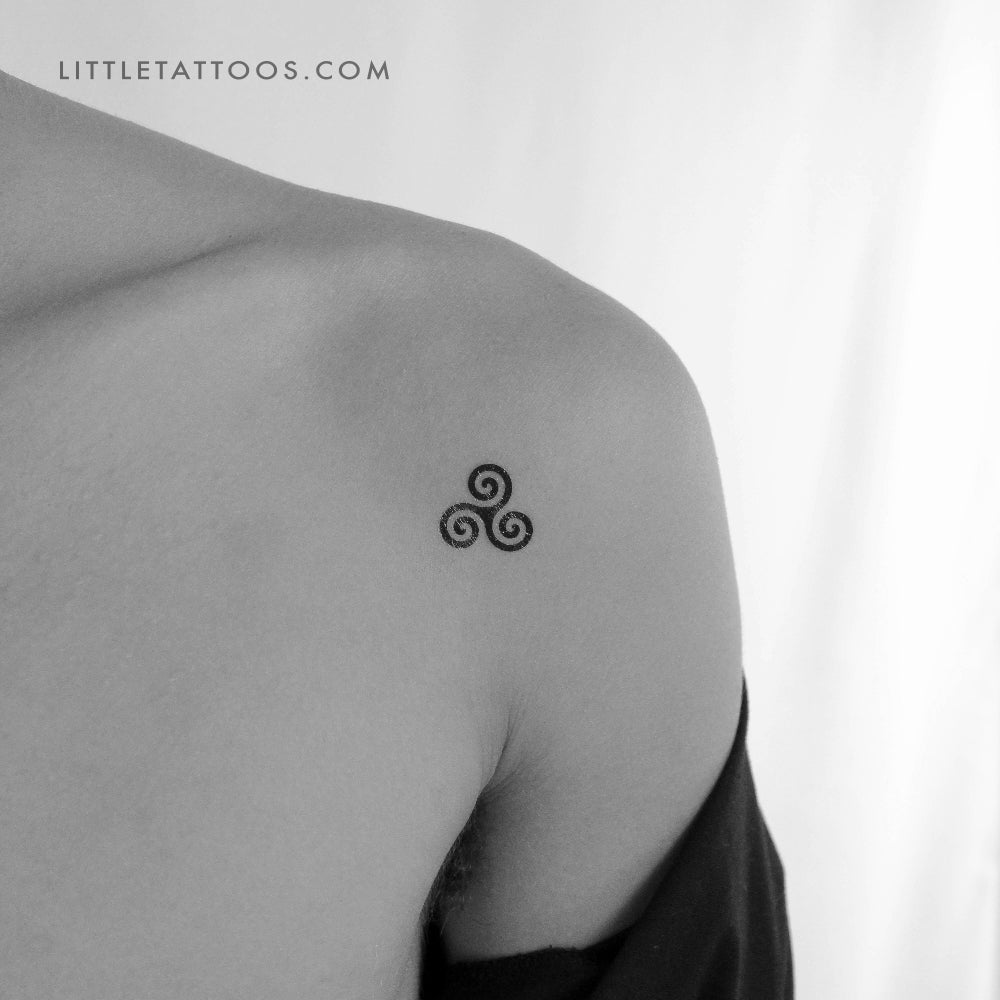 Triskele Temporary Tattoo (Set of 3)