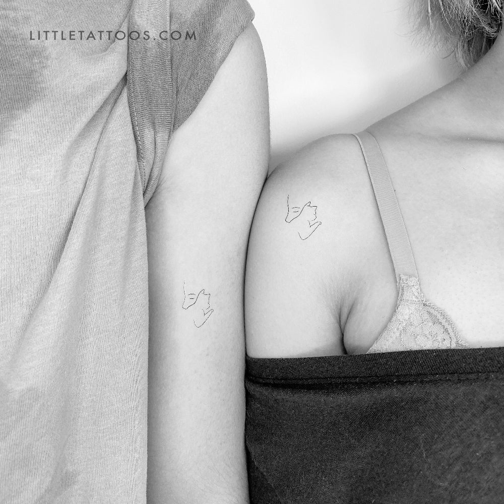 True Love Temporary Tattoo - Set of 3