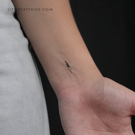 Lavender Temporary Tattoo by Lena - Set of 3