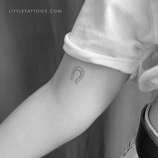 Tatuaje temporal de herradura (juego de 3)