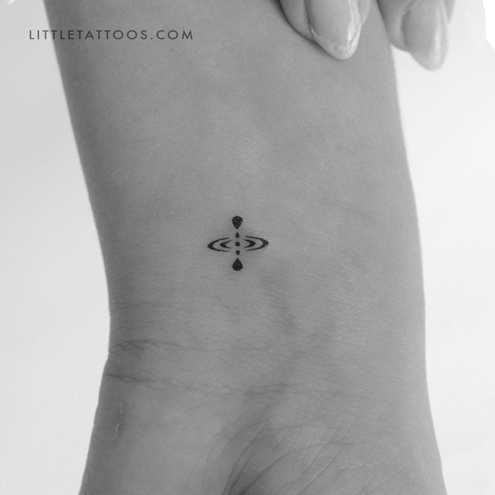 Small Deathly Hallows Temporary Tattoo (Set of 3) – Small Tattoos