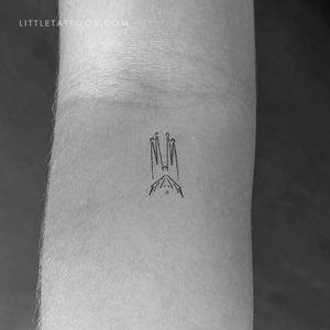 Sagrada Família Temporary Tattoo - Set of 3