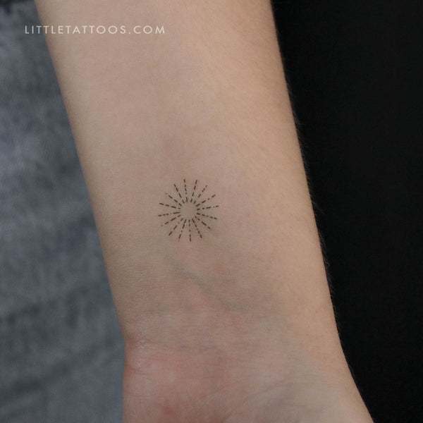 Solar Sparkle Type II by Jakenowicz Temporary Tattoo - Set of 3