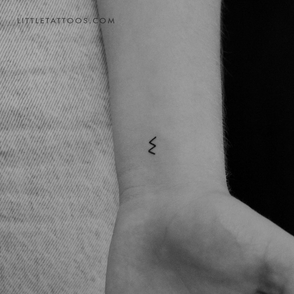 Tatuaje temporal de la runa Sowilo (juego de 3)