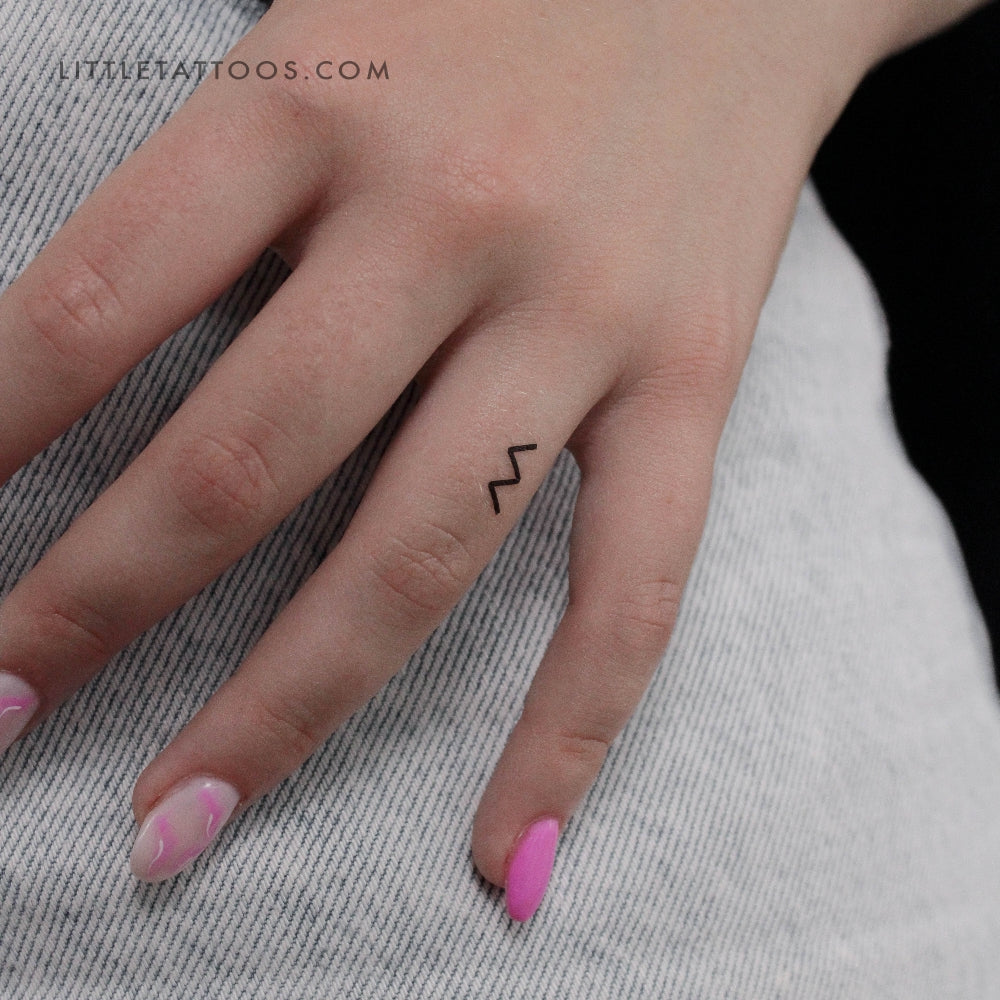 Tatuaje temporal de la runa Sowilo (juego de 3)