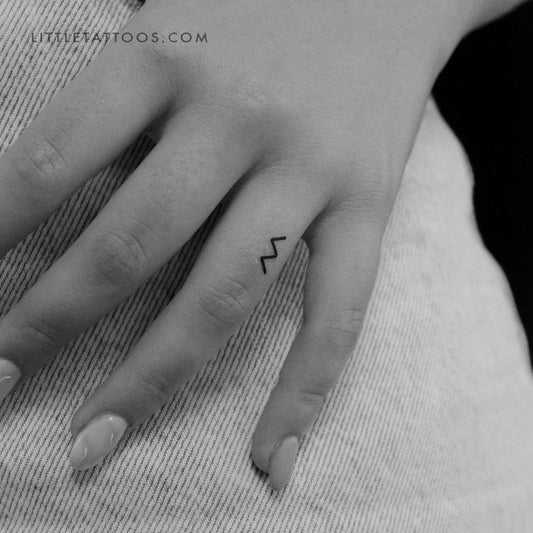 Tatuaje temporal de la runa Sowilo (juego de 3)