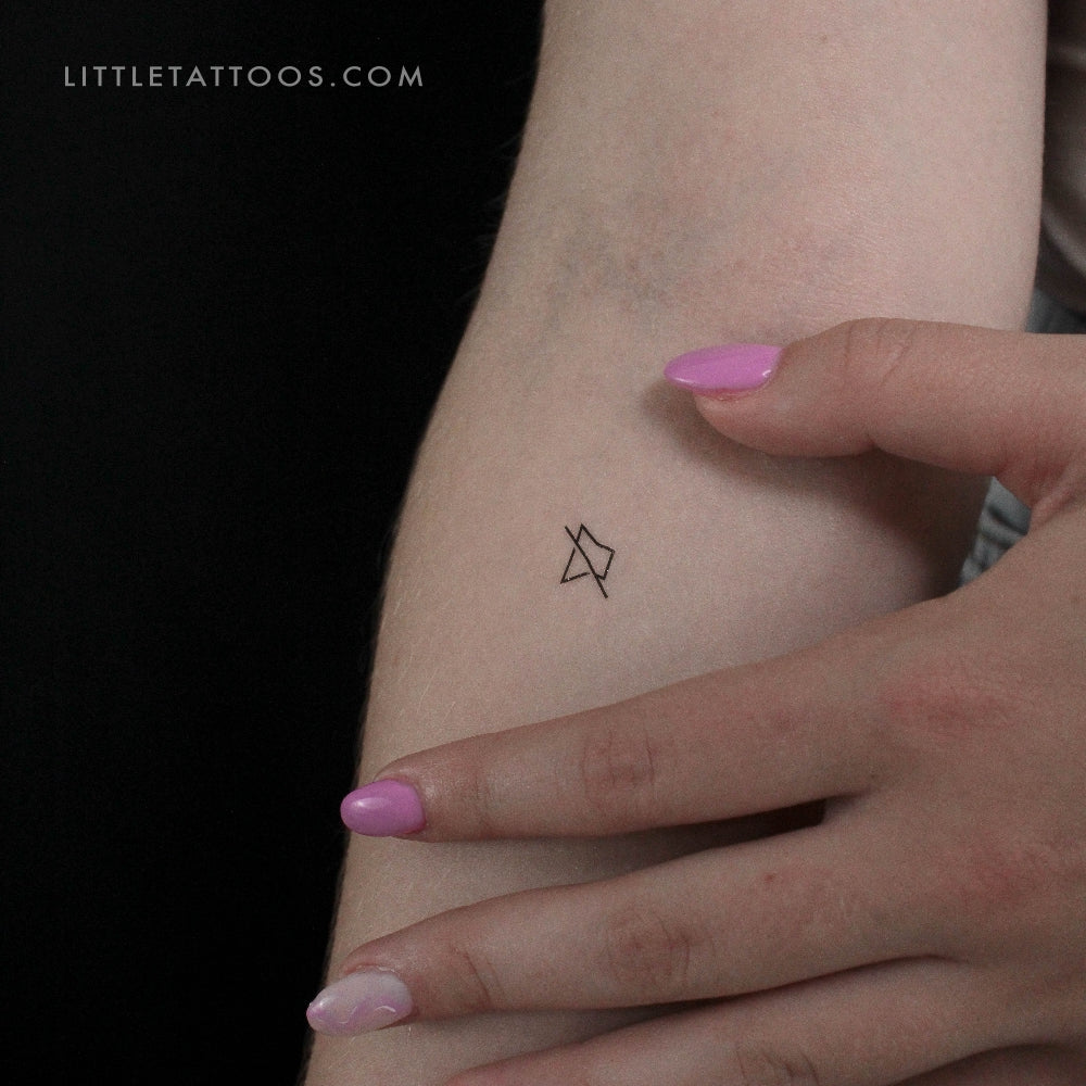 Sound Off Icon Temporary Tattoo - Set of 3