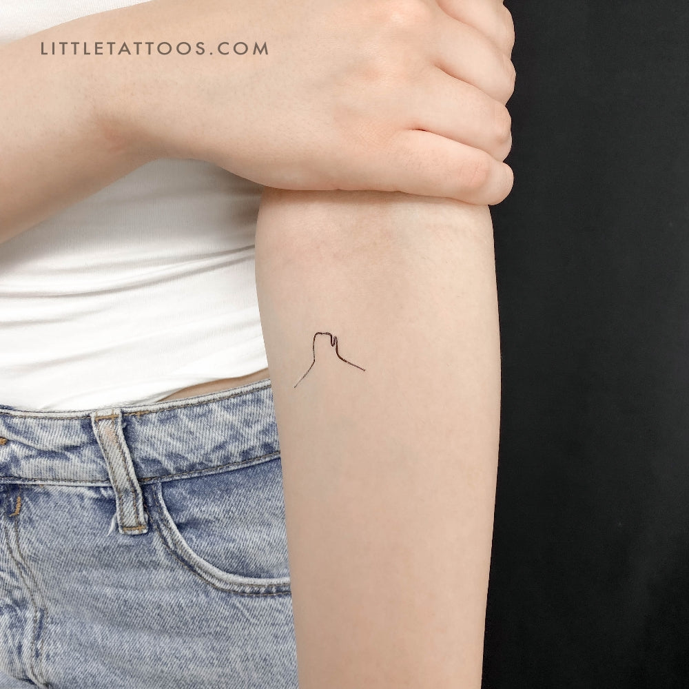 Tatuaje temporal de Monument Valley - Juego de 3
