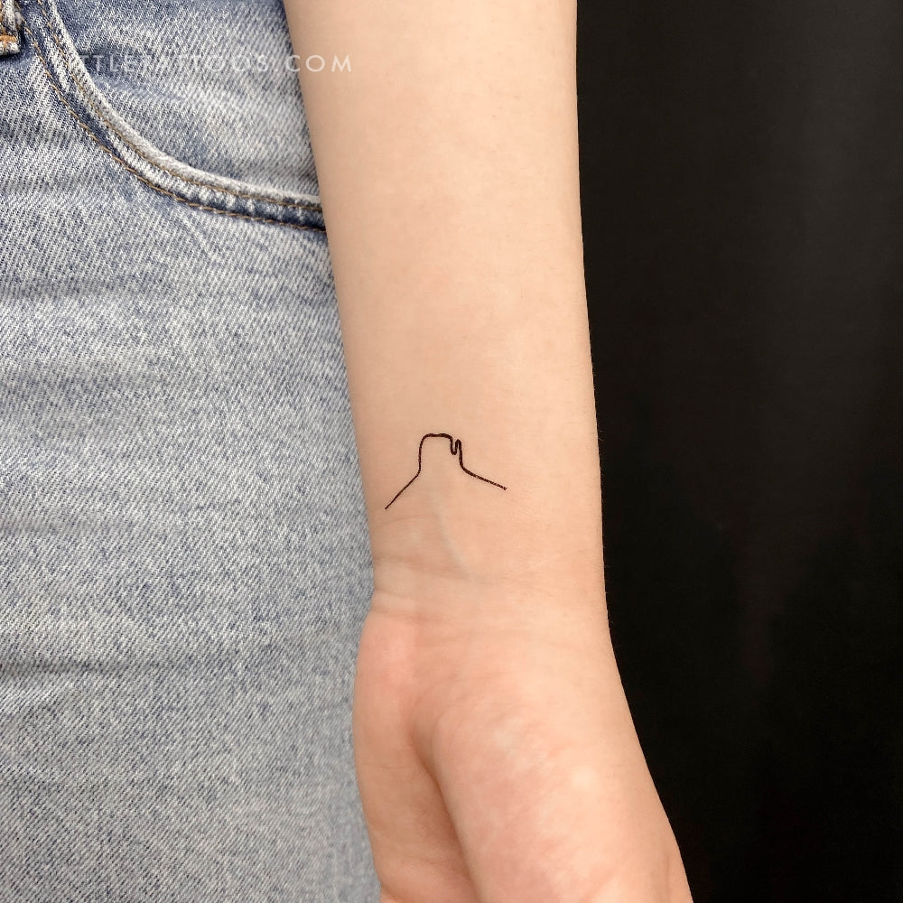 Tatuaje temporal de Monument Valley - Juego de 3