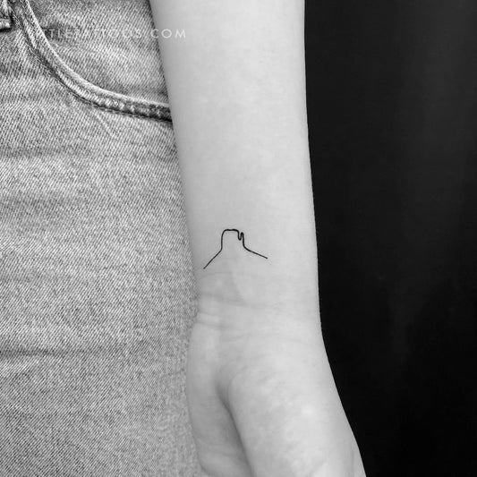 Tatuaje temporal de Monument Valley - Juego de 3