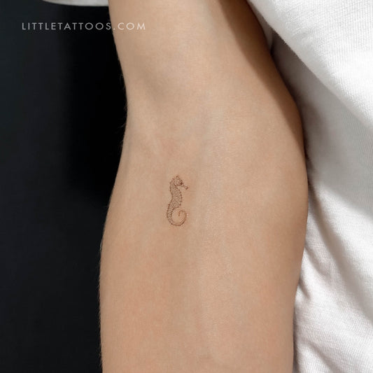 Seahorse Temporary Tattoo - Set of 3