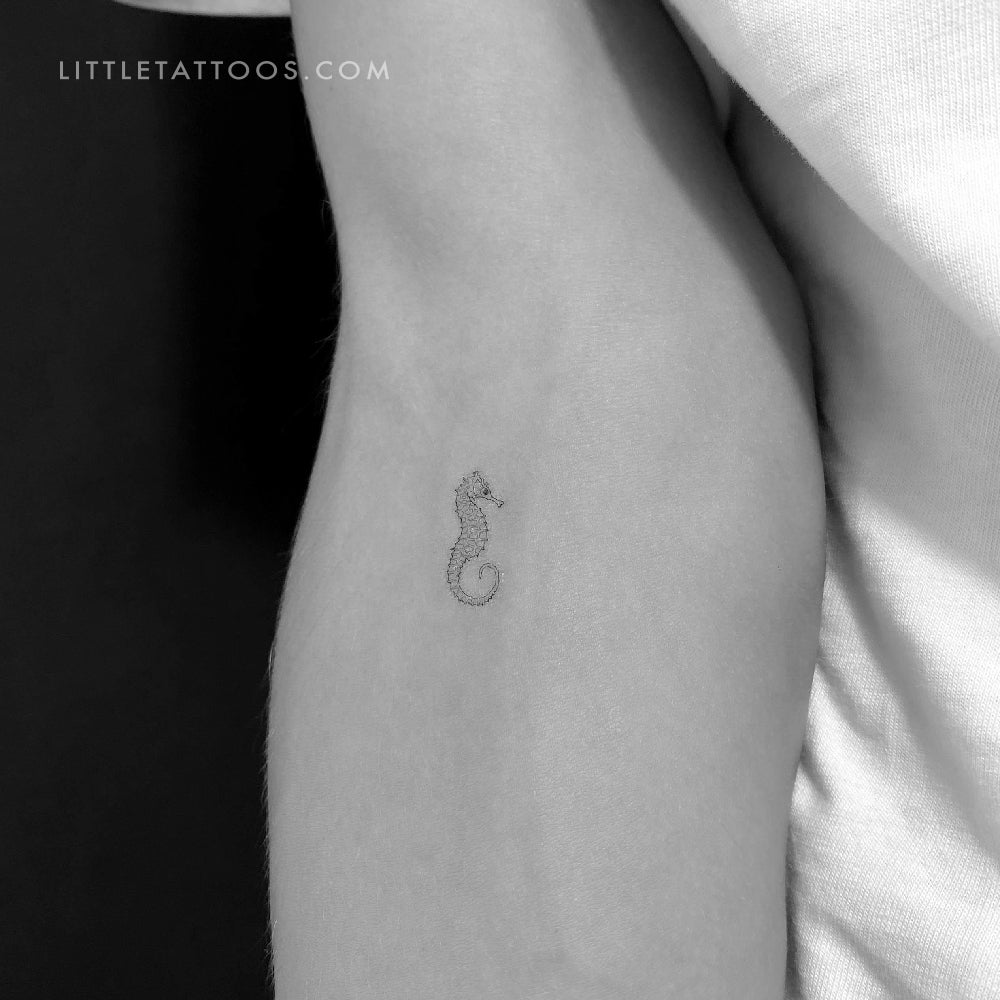 Seahorse Temporary Tattoo - Set of 3
