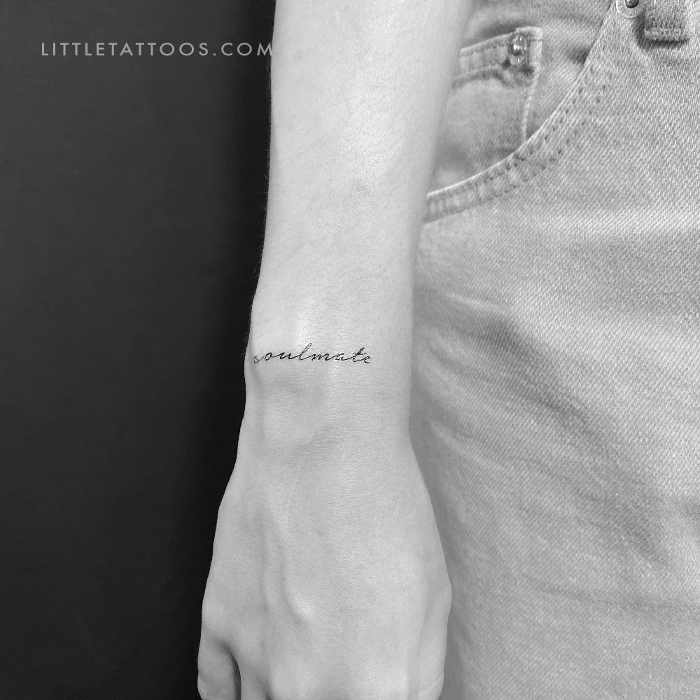 Soulmate Temporary Tattoo - Set of 3