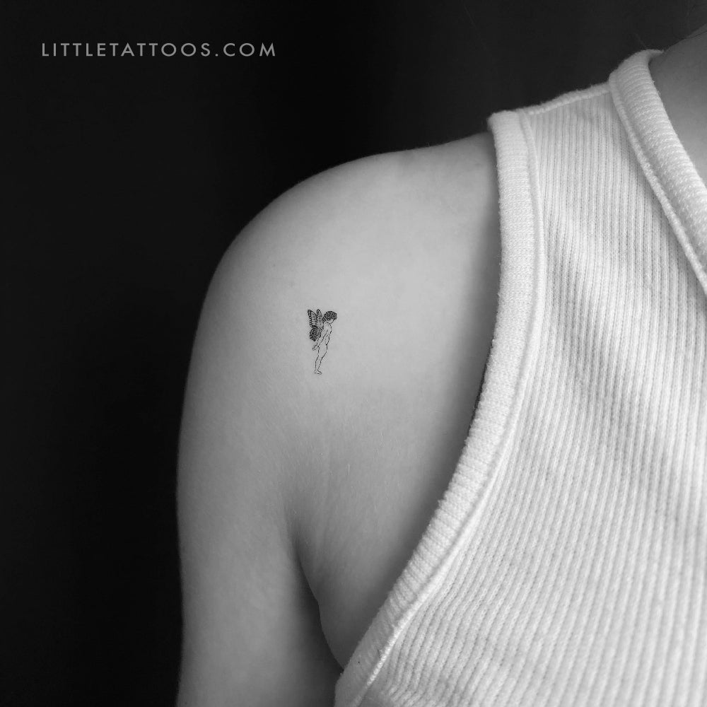 Butterfly Angel Temporary Tattoo - Set of 3