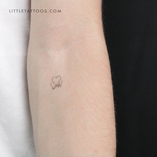 Tatuaje temporal "Little Pinky Swear" - Juego de 3