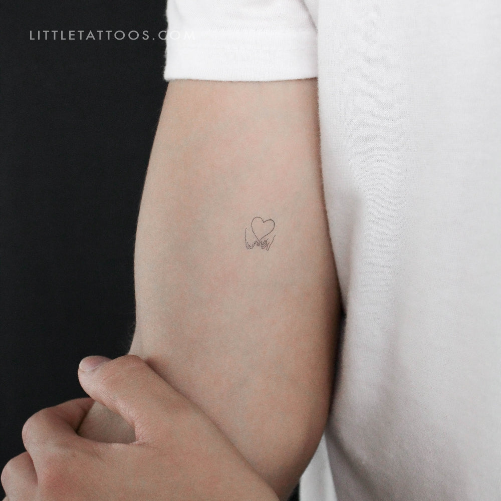 Little Pinky Swear Temporary Tattoo - Set of 3