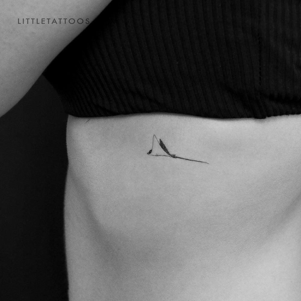 Spotted Eagle Ray Temporary Tattoo - Set of 3
