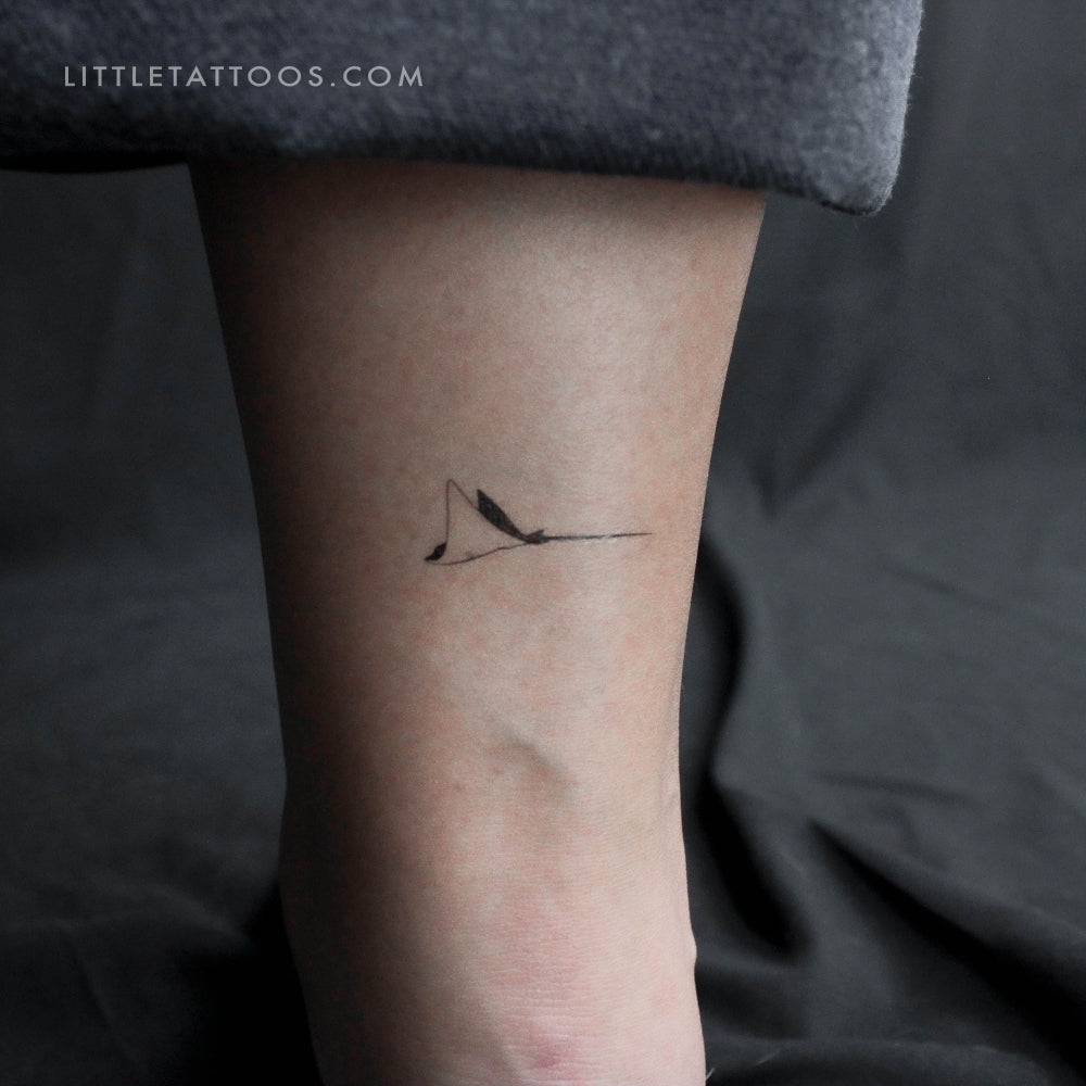Spotted Eagle Ray Temporary Tattoo - Set of 3