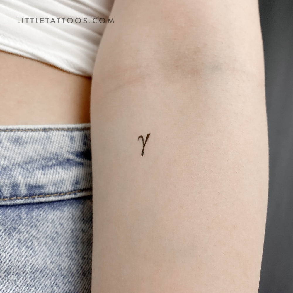 Tatuaje temporal Gamma γ - Juego de 3
