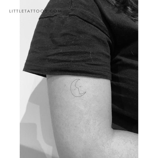 Tatuaje temporal "Beso de luna" - Juego de 3