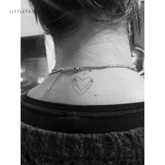 Tatuaje temporal de autoabrazo - Juego de 3