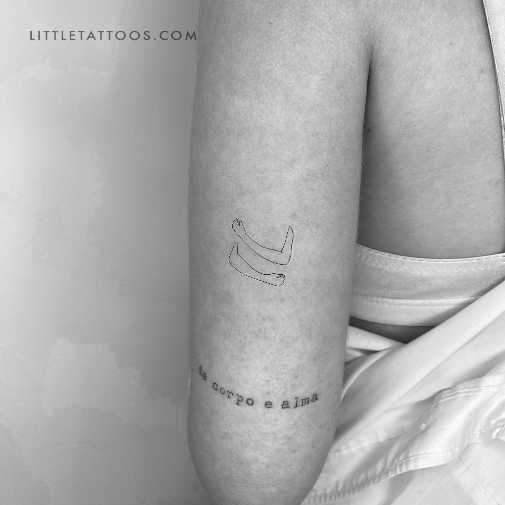Empty Hug Temporary Tattoo - Set of 3