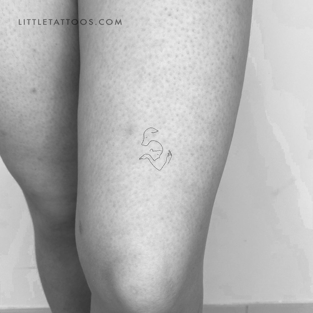 Tatuaje temporal de "Amigo Verdadero" - Juego de 3