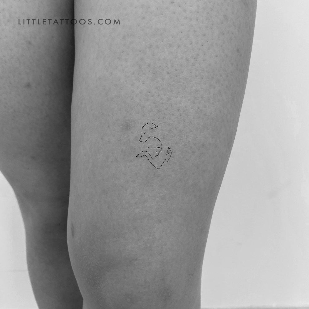 Tatuaje temporal de "Amigo Verdadero" - Juego de 3