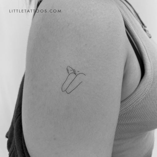 Tatuaje temporal de alma gemela - Juego de 3