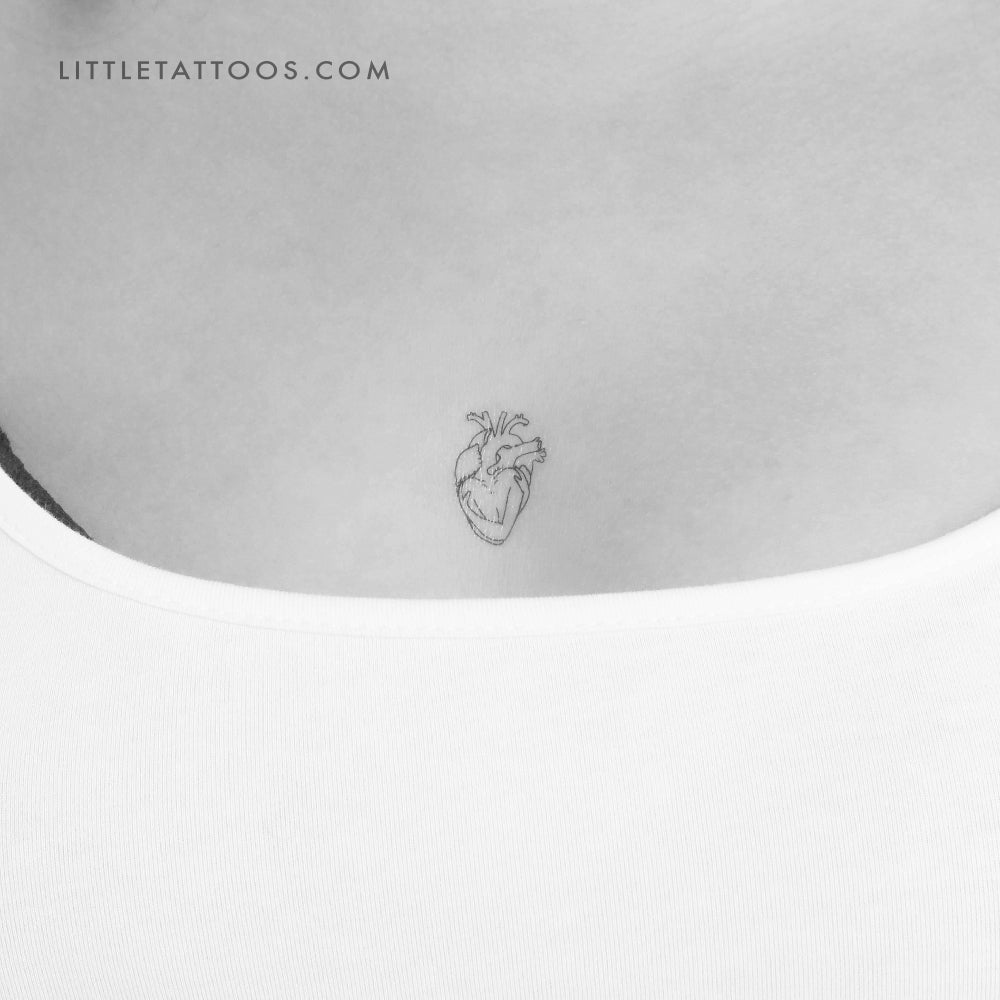 Self-Love Heart Temporary Tattoo - Set of 3