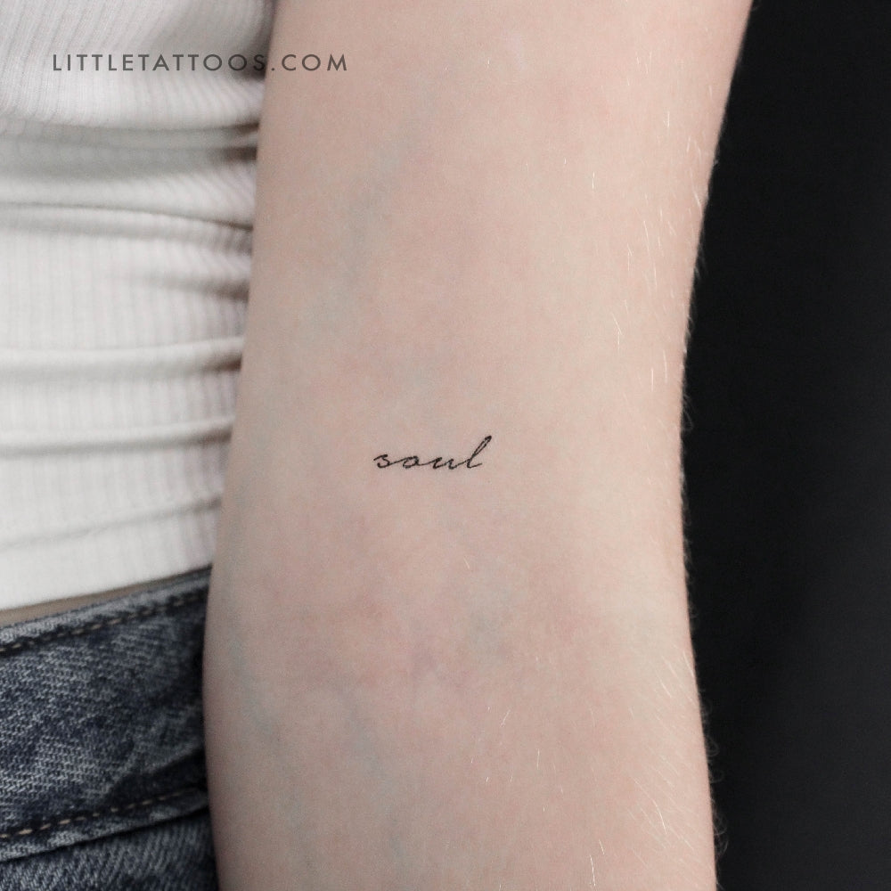 Tatuaje temporal del alma - Juego de 3