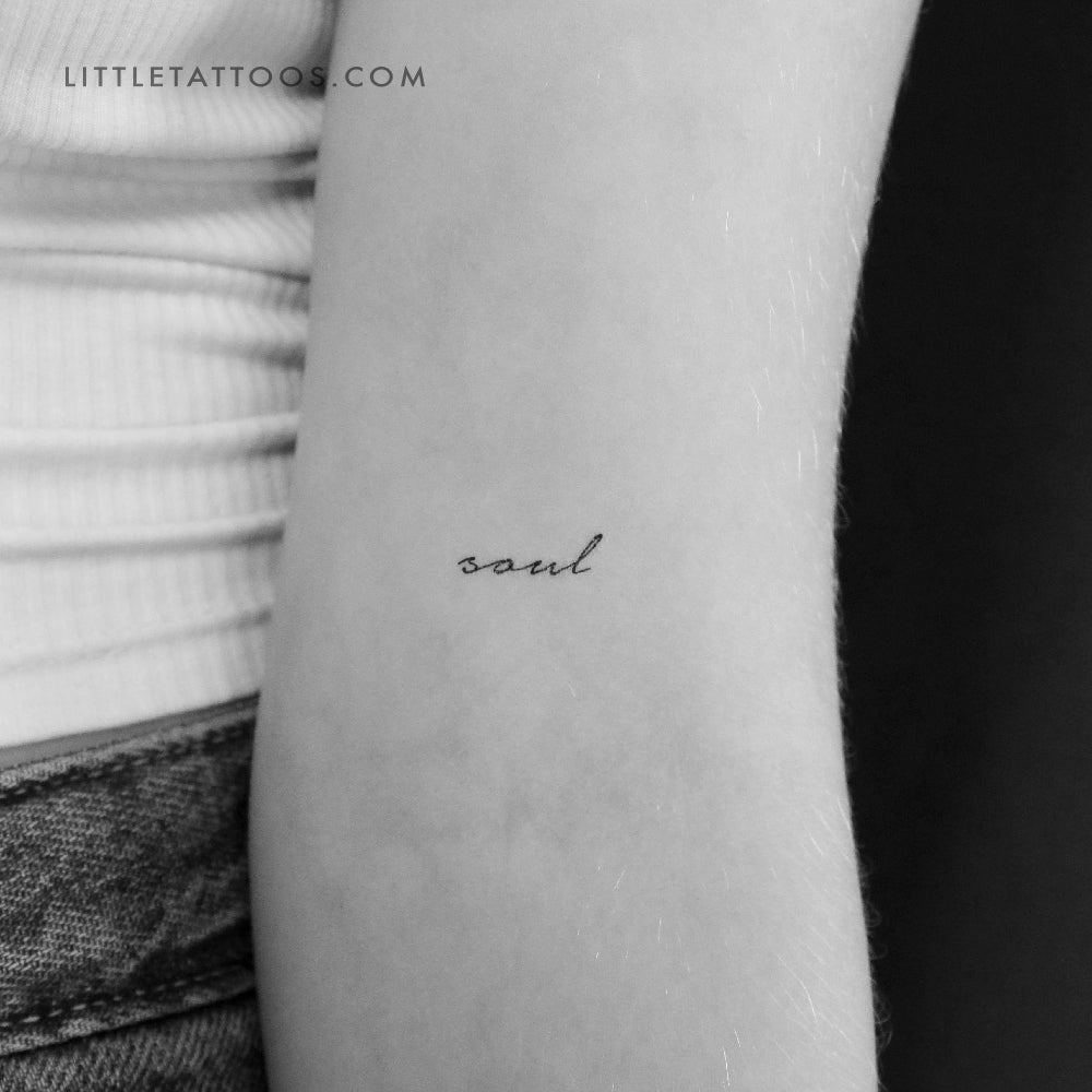 Tatuaje temporal del alma - Juego de 3