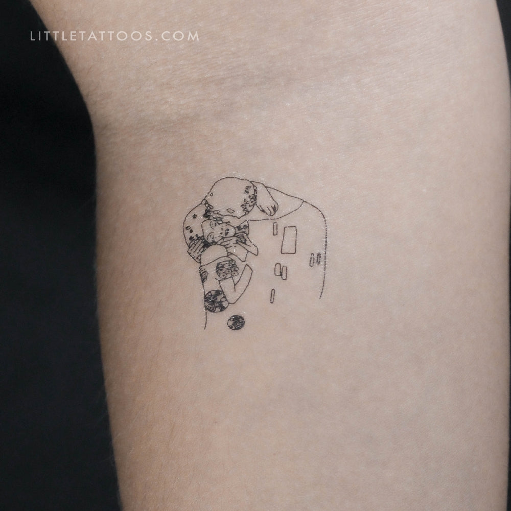 The Kiss Temporary Tattoo - Set of 3