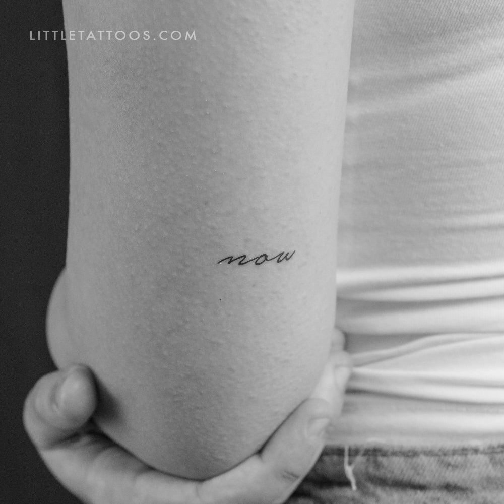 Now Temporary Tattoo - Set of 3