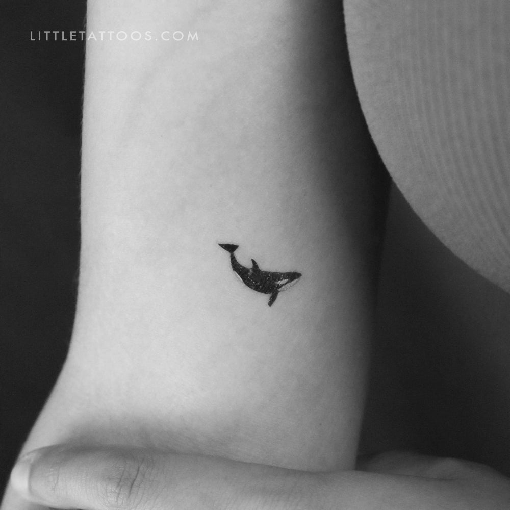 Orca Temporary Tattoo (Set of 3)