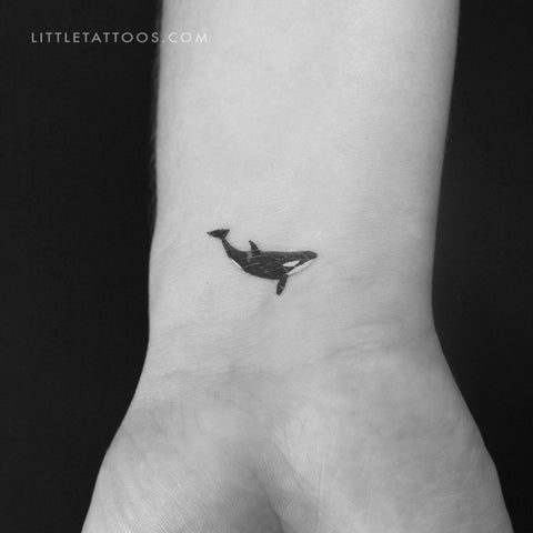 Orca Temporary Tattoo (Set of 3)