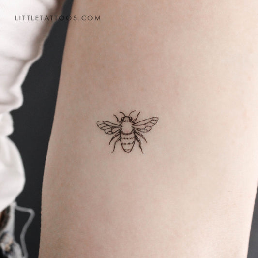 Tatuaje temporal de abeja - Juego de 3