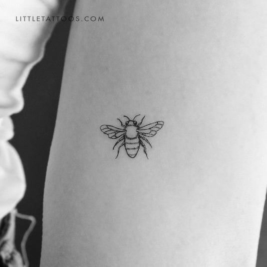 Tatuaje temporal de abeja - Juego de 3