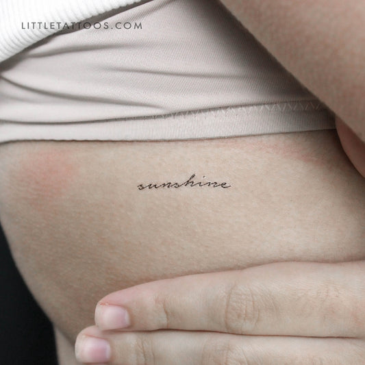 Sunshine Temporary Tattoo - Set of 3
