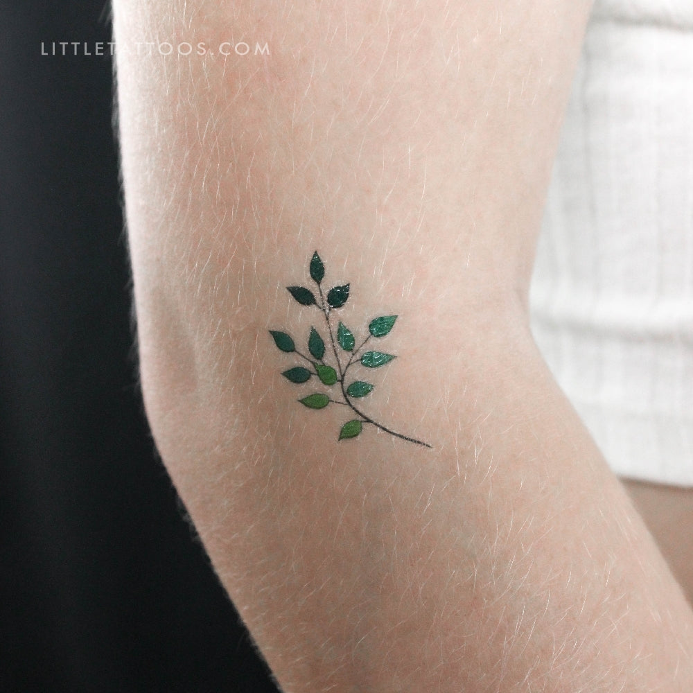 Leaves Temporary Tattoo by Zihee - Set of 3