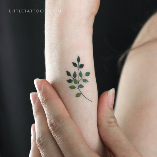 Leaves Temporary Tattoo by Zihee - Set of 3