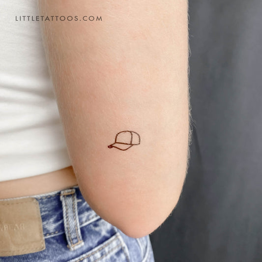 Trucker Cap Temporary Tattoo - Set of 3