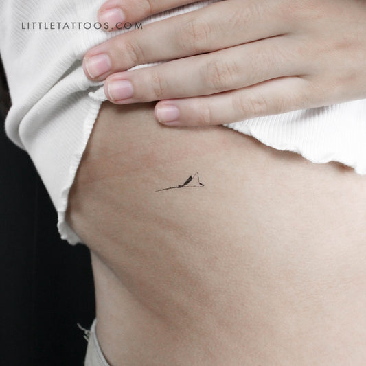 Spotted Manta Ray Temporary Tattoo - Set of 3