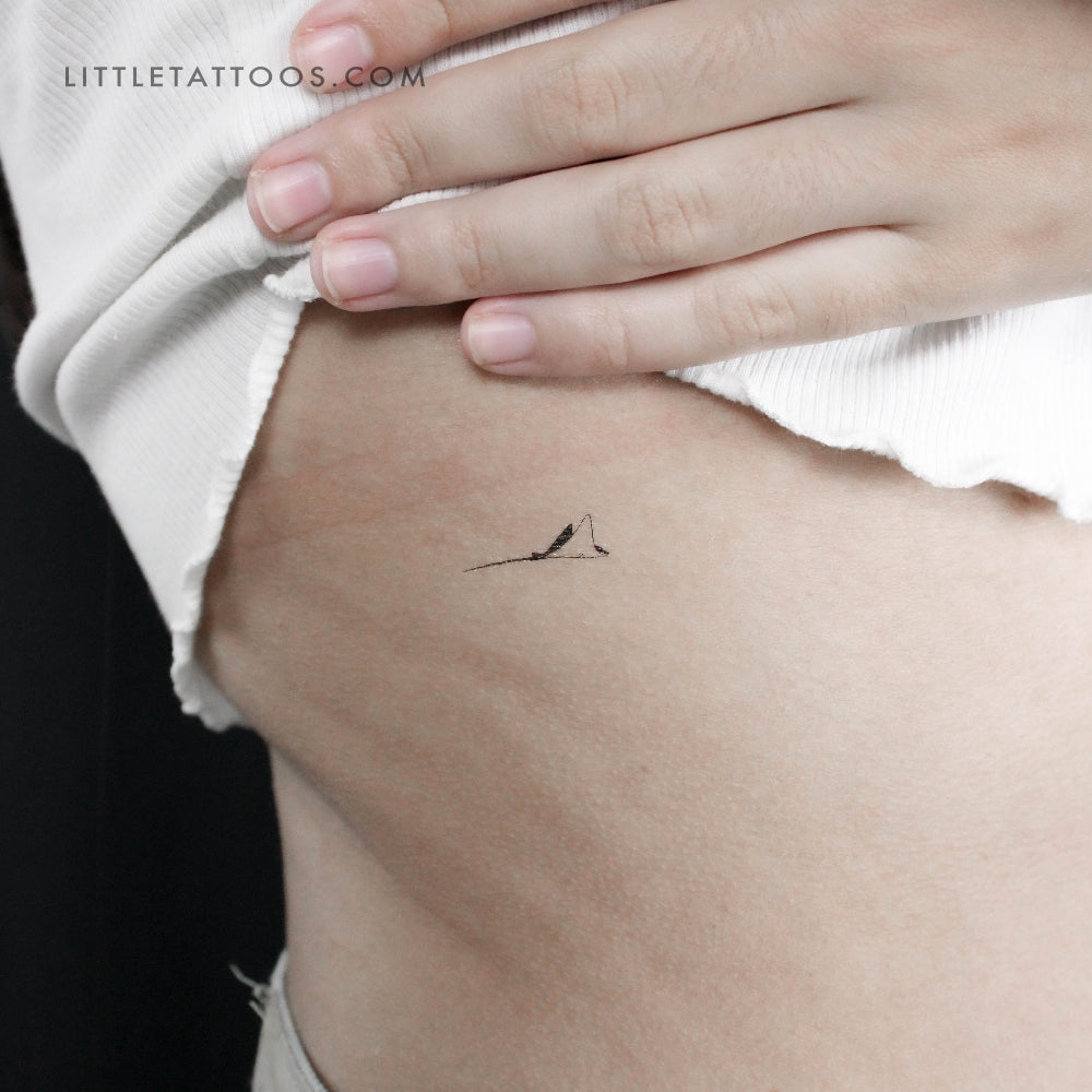 Spotted Manta Ray Temporary Tattoo - Set of 3 – Little Tattoos