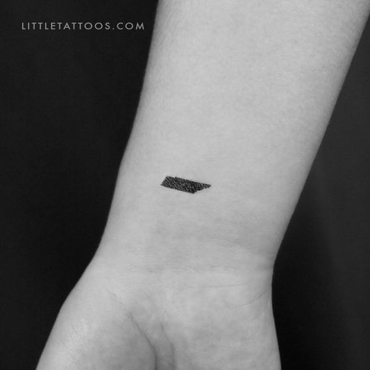 Tatuaje temporal del mapa de Tennessee (juego de 3)