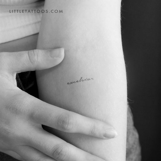 Excelsior Temporary Tattoo - Set of 3