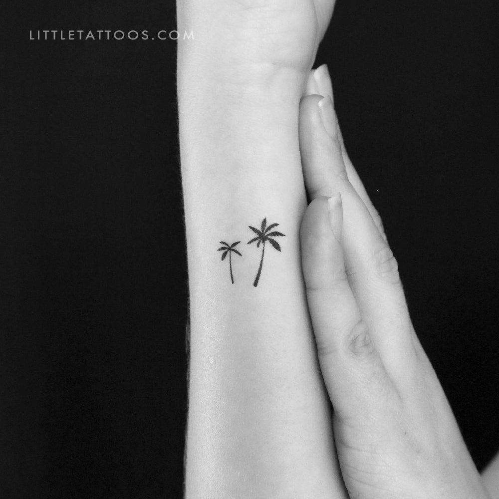 Harry Styles Palm Tree Tattoo Idea